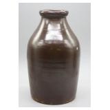 ANTIQUE STONEWARE 9.25" CROCK / BOTTLE