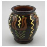 2000 3" BREININGER POTTERY REDWARE CROCK