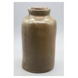 7.75" STONEWARE CROCK / JAR