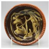 5.75" DIA. WILLIAMSBURG RESTORATION REDWARE BOWL