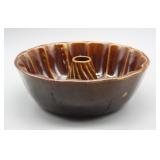 ANTIQUE POTTERY TURKS HEAD MOLD 7.5" DIA