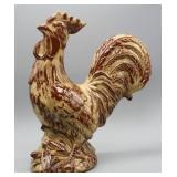 11" REDWARE REDWOOD RANCH POTTERY ROOSTER