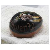 2001 LESTER BREININGER REDWARE EGG