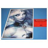 LADY DEATH SIGNED ART WORK 11X17 - 1