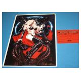 LADY DEATH SIGNED ART WORK 11X17 - 14
