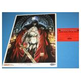 LADY DEATH SIGNED ART WORK 11X17 - 16