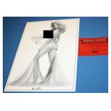 LADY DEATH SIGNED ART WORK 11X17 - 22