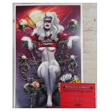 LADY DEATH SIGNED ART WORK 11X17 - 28
