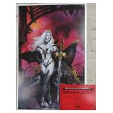 LADY DEATH SIGNED ART WORK 11X17 - 35
