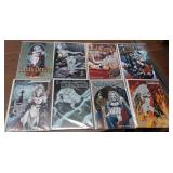 LOT OF 8 LADY DEATH COMICS - AVATAR