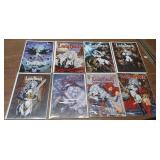 LOT OF 8 LADY DEATH COMICS - BOUNDLESS AVATAR