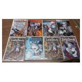 LOT OF 8 LADY DEATH COMICS - BOUNDLESS AVATAR