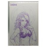 LADY DEATH MISCHIEF NIGHT #1 LINE ART ED VIOLET
