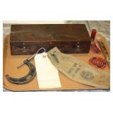 S: LOT WITH STARRET TOOL SHOOTING PATCHES ++