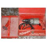NS: MILWAUKEE ELECTRIC DRILL & CASE - WORKS