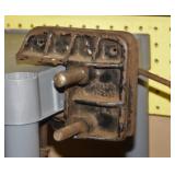 S: ANTIQUE CHAMPION VISE - APPROX 4" JAWS