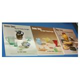 S: 3 VOLUME FENTON GLASS REFERENCE BOOK SET