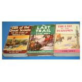 S: (3) EARLY ZANE GREY BOOKS W/ DUST JACKETS