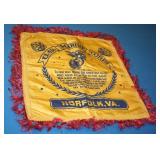 S: VINTAGE US MARINES CORP PILLOW COVER
