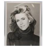 S: JANE FONDA SIGNED 8X10