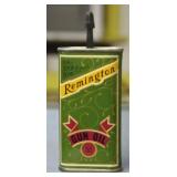 S: VINTAGE REMINGTON GUN OIL TIN