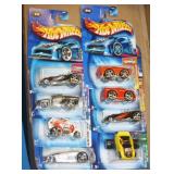 S: LOT OF 8 NEW HOTWHEELS CARS