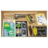 NS: LOT W/ FLASH BULBS, CORN HUSKERS & MORE