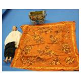 S: VTG DAVY CROCKETT HANDKERCHIEF, DOLL & MORE