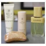 S: VINTAGE SHALIMAR GUERLAIN PERFUME SET 4PC