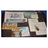 S: COLLECTIBLE PAPER LOT PASTCARDS 1930 INVITATION