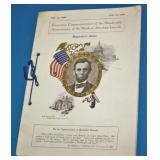 S: 1909 ABRAHAM LINCOLN 100TH BIRTHDAY WAYNESBORO