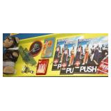 NS: LOT W/ COCA-COLA NASCAR DOOR PUSH STICKERS +