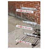 NS: VINTAGE METAL PAR-T-PAK SODA STORE RACK