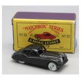 S: 1992 #32 MATCHBOX LESNEY BLACK JAGUAR
