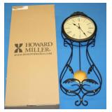 NS: 24" HOWARD MILLER WALL CLOCK - LIKE NEW W/BOX