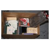 NS; BOX LOT W/ PUTTING GREEN, WOOD DOLL HOUSE ITES