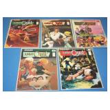 S: LOT OF 5 JOHNNY QUEST COMICS - COMICO