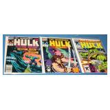 S: LOT OF 3 THE INCREDIBLE HULK 380 384 390