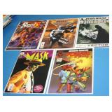 S: LOT OF 5 COMICS INDEPENDANT - W/ STAR WARS