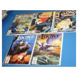 S: 5 ASST. COMICS BOOKS: CLOAK & DAGGER, LUCIFER