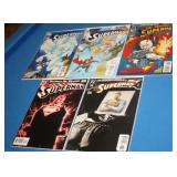 S: LOT OF 5 ASST. SUPERMAN COMICS - DC COMICS