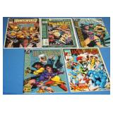 S: LOT OF 5 ASST. COMICS - SEE PHOTOS