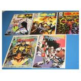 S: LOT OF 5  ASST INDEPENDANT COMICS - SEE PHOTOS