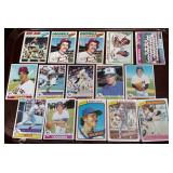 S: 15 1977-80 TOPPS BASEBALL STARS HOFERS