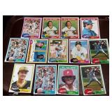 S: LOT OF 13 1981 TOPPS BASEBALL STARS HOFERS