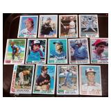 S: LOT OF 13 1982 TOPPS BASEBALL STARS & HOFERS