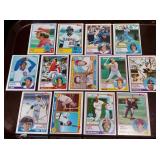 S: LOT OF 13 1983 TOPPS BASEBALL HOFERS