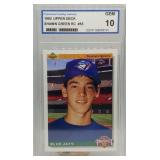 S: 1992 GEM MT 10 UD SHAWN GREEN RC #55