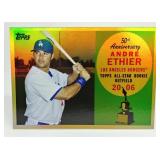 S: 2008 TOPPS FOIL ANDRE ETHIER RC 76 OF 99