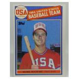 S: 1984 TOPPS MARK McGWIRE RC #401